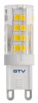 GTV bec cu led 1x3.5 W 3000 K G9 LD-G9PE35W-30 (LDG9PE35W30)