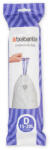 Brabantia PerfectFit Sort&Go/Built-In saci de gunoi 647036, dimensiune D, 15-20 l, 20 buc, alb (647036) Cos de gunoi