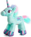 Amek Toys Jucărie de pluș Amex Toys - Unicorn cu corn luminos, 28 cm, verde (010826-3)