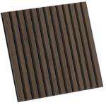 Bath Deluxe 54-060-08-84-12-KÉSZLET 4x Akusztikus falpanel DANVIKEN 60x60 cm dió 54-060-08-84-12 (BT0110)