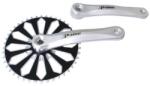 Prowheel A105 négyszögtengelyes city cruiser hajtómű, alumínium, 44T, 170 mm, 1/8", ezüst-fekete