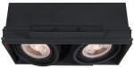 GTV Milo beépített lámpa 2x40 W fekete OS-MILO2-10-DEC (OSMILO210DEC)