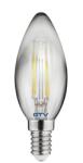 GTV led izzó 1x4 W 1800 K E14 LD-C35FP4-18 (LDC35FP418)