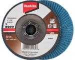 Makita Csiszolótányér, lamellás 125 mm 40-es - INOX - Makita (D-63781)