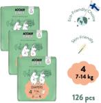 Moomin Baby Pieluszki Moomin Baby Muminkowe Dziecko Rozmiar 4 (58110/3)