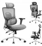 Markadler Irodai szék Mark Adler ergonomikus szürke forgatható állítható a dolgozószobába (MA-EXPERT 8.0)