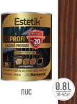 Estetik Profi Lazura lemn ESTETIK PROFI 0.8L NUC, protectie avansata UV (ESTKPRO-NUC-0.8L)