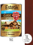 Estetik Clasic Lazura lemn ESTETIK CLASIC 1L TEC, protectie UV (ESTKCLAS-TEC-1L)