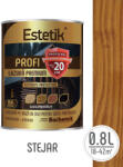 Estetik Profi Lazura lemn ESTETIK PROFI 0.8L STEJAR, protectie avansata UV (ESTKPRO-STE-0.8L)