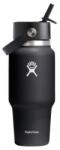 Hydro Flask 24 OZ WIDE FLEX STRAW TRAVEL BOTTLE Termos 001 Black