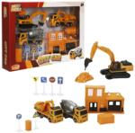 Sunman Set de joaca cu vehicule, Maxx Wheels, City Building, Portocaliu