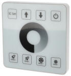 Anro LED Futófény vezérlő érintőpaneles fali kapcsolóval, egyszínű digitális LED szalaghoz (TRF86 Digital LED strip touch wall remote, monochrome white)