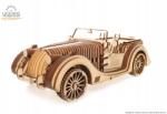 UGears Roadster VM-01 fából készült mechanikus 3D összecsukható modell (70052)