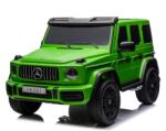 Mamido Elektromos játékautó Mercedes G63 AMG 2x24V 4x200W XXL zöldre festve (S-DKG63-GREEN) - jatekokminiszteriuma
