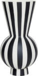 OYOY Vază Toppu, 28 cm, alb-negru (L301173)