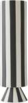 OYOY Vază Toppu, 31 cm, alb-negru (1101043-101)