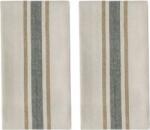 OYOY Prosoape de bucătărie Linu, 50 x 70 cm, bej-gri, 2 buc (L301166)