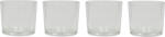 OYOY Pahare Kuki 220 ml, transparente, 4 buc (L301336) Pahar