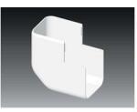 KOPOS Parapetcsatorna külső sarok 100X60-hoz 90° szimmetrikus fényesfehér műanyag PVC EKE KOPOS - 8556_HB (8556_HB)