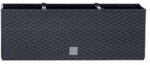 Prosperplast Rato Case önöntöző kaspó 51, 4 x 19 x 18, 6 cm antracit (DRTC500-S433) - platinashop