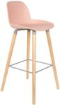 Zuiver Rózsaszín műanyag bárszék ZUIVER ALBERT KUIP 75 cm (1500060)