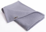  Waffle babatakaró 100x140 cm - Szürke