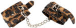 NMC Fetish Excellent Power - cătușe leopard cu lanț metalic