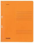  Dosar carton color cu capse 1/1, A4, 250 g/mp, Falken, portocaliu