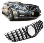  Mercedes Benz W207 C207 A207 2009-2013 króm - fekete hűtőrács Panamerica AMG GT stílusban