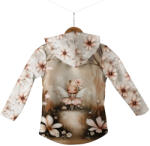 Takoy Panel szabásmintával 134 softshell kabátra virág tündér