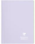 Clairefontaine Spirálfüzet Clairefontaine Koverbook Blush A/4 80 lapos PP borítású vonalas lila (376775C)