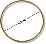  Fém karika arany 25cm