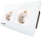 Mentor Priza Smart wireless ES016 dubla incastrata WiFi 16A 2000W
