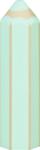 Brunnen Ceruza alakú, menta (102739554)