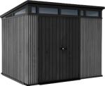 Keter Magazie de grădină din plastic Keter Signature Penthouse 9x7, 279 cm x 216cm, cod 259820, Venetian Grey (KT259820)