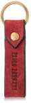 Paolo Peruzzi Bőr kulcstartó T-87-HRD | Piros