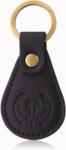 Paolo Peruzzi Bőr kulcstartó T-85-HBL | fekete