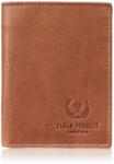 Paolo Peruzzi Klasszikus elegáns férfi bőr pénztárca RFID védelemmel AY-10-CG | konyak