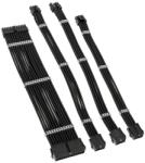 KOLINK Kábel Modding Kolink Core Standard fonott hosszabbító kit - Jet Black (CORESTANDARD-EK-BLK)