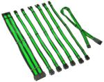 KOLINK Kábel Kolink Core Pro fonott kábelhosszabbító kit 12V-2x6 Type 1 - Venom Green (COREPRO-EK-12VT1-GRN)