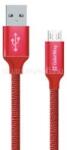ColorWay Kábel, USB MicroUSB 1m 2.1A red (CW-CBUM002-RD) (CW-CBUM002-RD) (CW-CBUM002-RD)