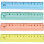 Centrum Vonalzó egyenes 15 cm csomagolt (80725) (80725) - aqua