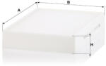 Mann-filter Utastér - Kabin szűrő Mann Filter CU 28 016 (CU28016)