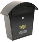  Postaláda ívelt záras festett barna (3490132)