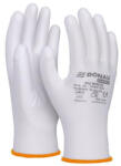 DONAU Szerelőkesztyű, PU, DONAU Safety, 7/S méret, fehér (D3203132107) (D3203132107)