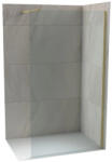  Walk-in zuhanyfal COPEN MONTE 1200x2000 mm víztiszta üveg, 8 mm, csiszolt arany (C-02-S120BG)