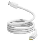 Baseus DYNAMIC 4 PRO adatkábel (Type-C - Type-C, 100W, PD gyorstöltő, 100cm, cipőfűző) FEHÉR (P10385200211-00) (P10385200211-00) - aqua