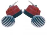  Homasita 12V-os dupla csigakürt piros-króm (56HN613 ) (56HN613)