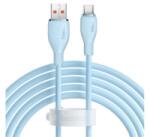 Baseus PUDDING adatkábel (USB - Type-C, 100W, gyorstöltő, 200cm) VILÁGOSKÉK (P10355703311-B2) (P10355703311-B2) - aqua