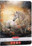 Herlitz Caiet Herlitz A5, 48 file, 70 g/mp, matematica, Motiv unicorn (9497520)
